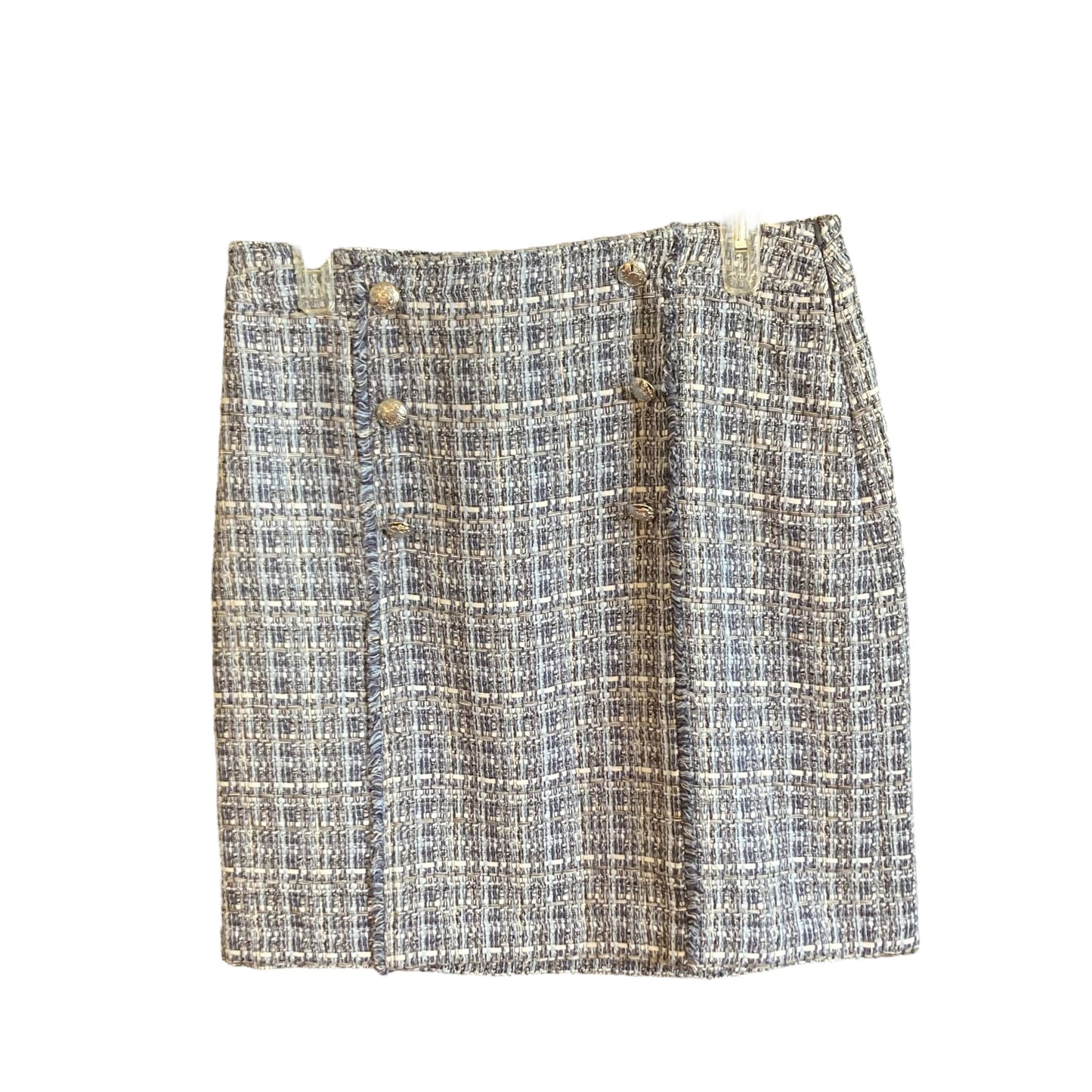 Talbots Blue Plaid Skirt