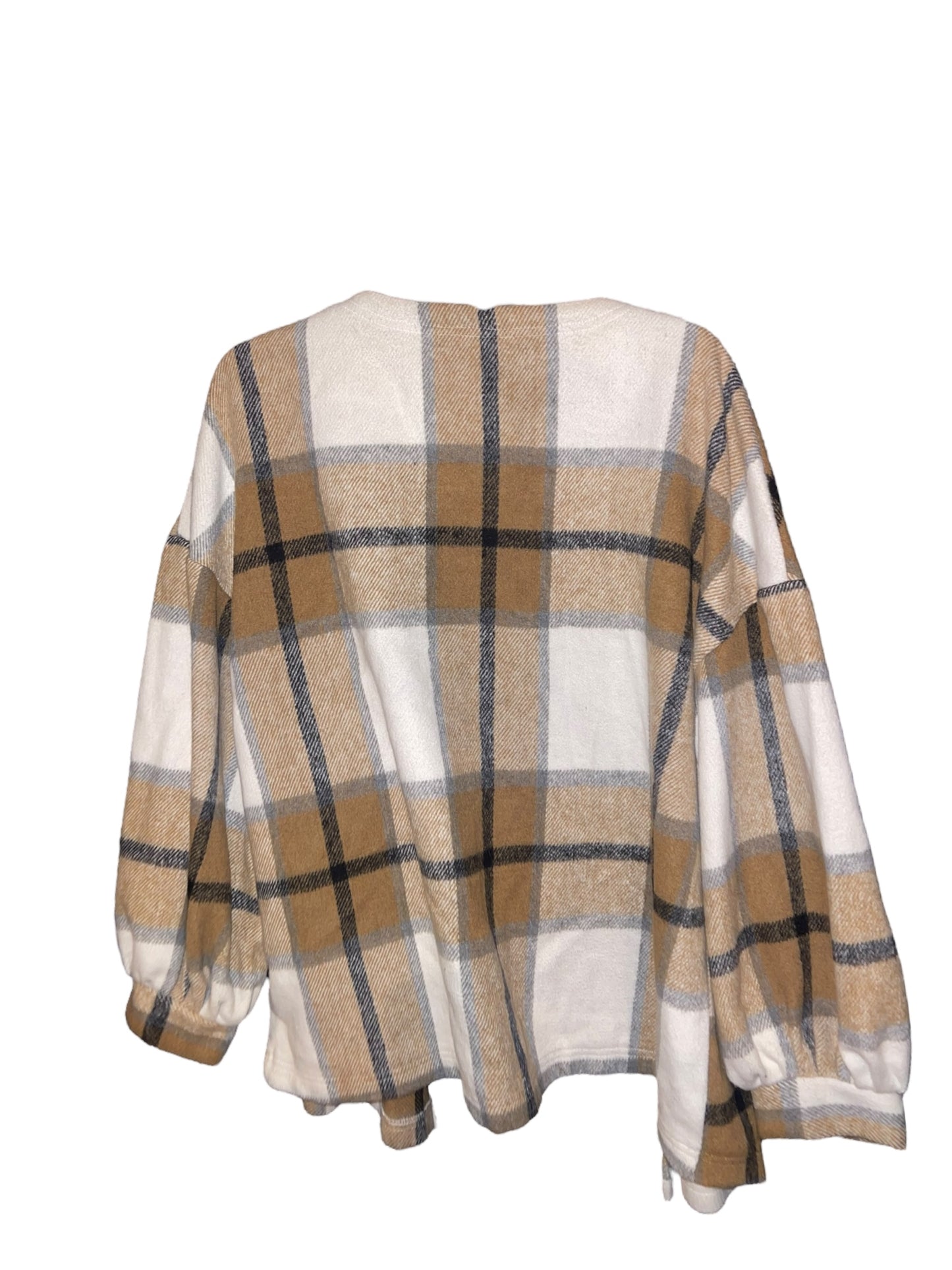 SHEIN Plaid Jacket