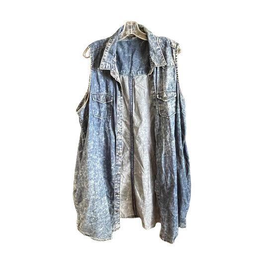 New Look: Long Denim Vest