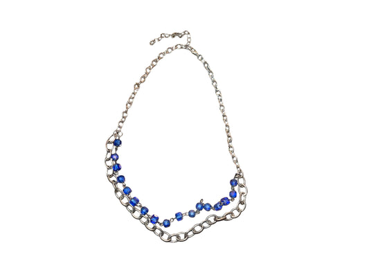 Blue/Silver Necklace