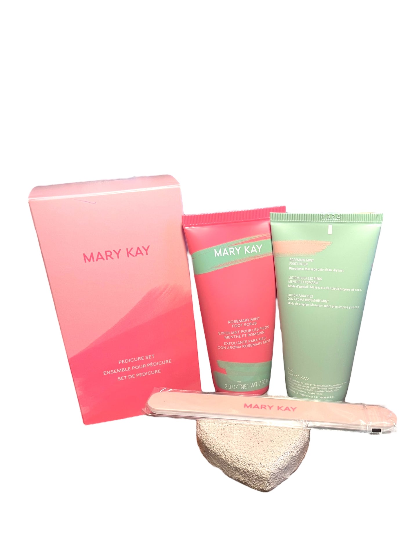 Mary Kay Pedicure Set - Rosemary Mint