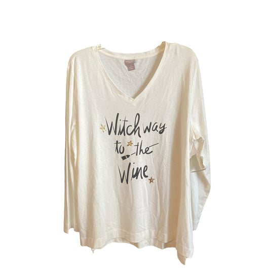 Chico’s “Witch Way To The Wine” Top